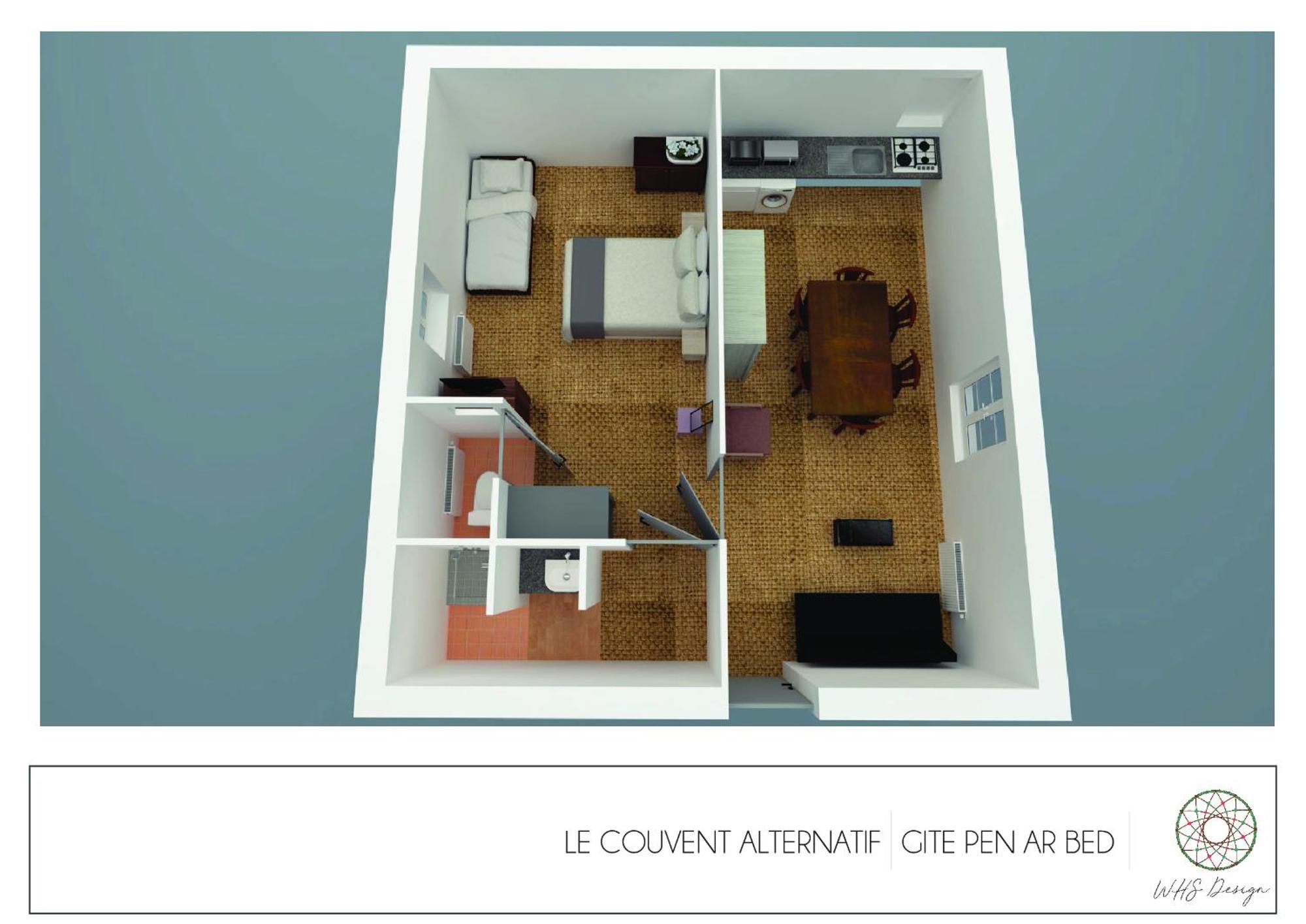 Les Gites Du Couvent Alternatif Camlez Zimmer foto